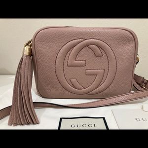 Authentic Gucci Soho Disco, rare dark cipria